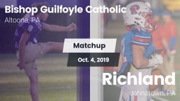 Matchup: Bishop Guilfoyle vs. Richland  2019