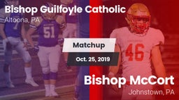 Matchup: Bishop Guilfoyle vs. Bishop McCort  2019