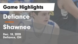 Defiance  vs Shawnee  Game Highlights - Dec. 18, 2020