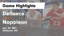 Defiance  vs Napoleon Game Highlights - Jan. 30, 2021