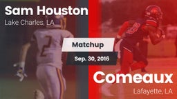 Matchup: Sam Houston High vs. Comeaux  2016