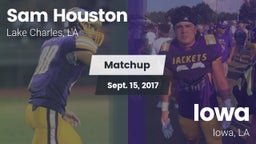 Matchup: Sam Houston High vs. Iowa  2017