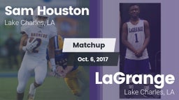 Matchup: Sam Houston High vs. LaGrange  2017