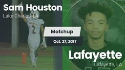 Matchup: Sam Houston High vs. Lafayette  2017