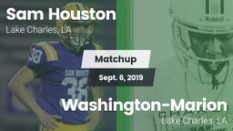 Matchup: Sam Houston High vs. Washington-Marion  2019