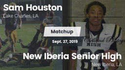 Matchup: Sam Houston High vs. New Iberia Senior High 2019