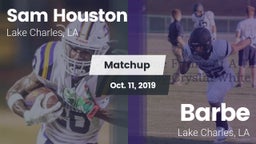 Matchup: Sam Houston High vs. Barbe  2019