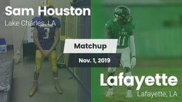 Matchup: Sam Houston High vs. Lafayette  2019
