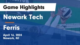 Newark Tech  vs Ferris Game Highlights - April 16, 2024