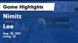 Nimitz  vs Lee  Game Highlights - Aug. 28, 2021