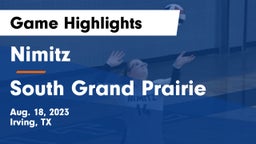 Nimitz  vs South Grand Prairie  Game Highlights - Aug. 18, 2023