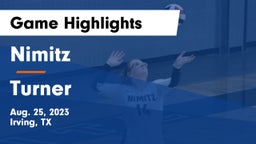 Nimitz  vs Turner  Game Highlights - Aug. 25, 2023