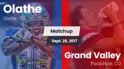 Matchup: Olathe  vs. Grand Valley  2017