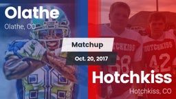 Matchup: Olathe  vs. Hotchkiss  2017