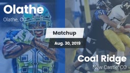 Matchup: Olathe  vs. Coal Ridge  2019