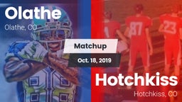 Matchup: Olathe  vs. Hotchkiss  2019