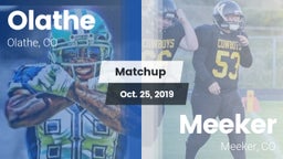 Matchup: Olathe  vs. Meeker  2019