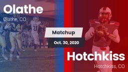Matchup: Olathe  vs. Hotchkiss  2020
