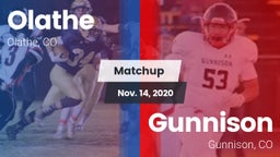 Matchup: Olathe  vs. Gunnison  2020