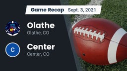 Recap: Olathe  vs. Center  2021