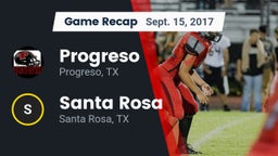 Recap: Progreso  vs. Santa Rosa  2017