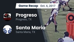 Recap: Progreso  vs. Santa Maria  2017