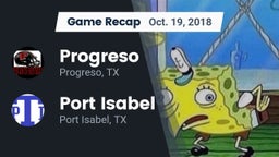 Recap: Progreso  vs. Port Isabel  2018