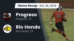 Recap: Progreso  vs. Rio Hondo  2018