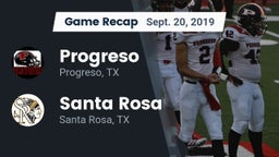 Recap: Progreso  vs. Santa Rosa  2019