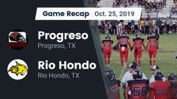 Recap: Progreso  vs. Rio Hondo  2019