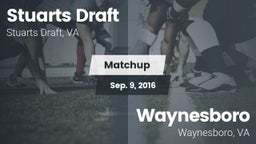 Matchup: Stuarts Draft High vs. Waynesboro  2016