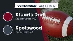 Recap: Stuarts Draft  vs. Spotswood  2017