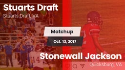 Matchup: Stuarts Draft High vs. Stonewall Jackson  2017