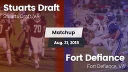 Matchup: Stuarts Draft High vs. Fort Defiance  2018