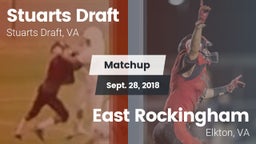 Matchup: Stuarts Draft High vs. East Rockingham  2018