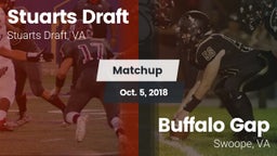 Matchup: Stuarts Draft High vs. Buffalo Gap  2018