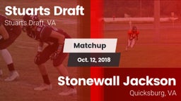 Matchup: Stuarts Draft High vs. Stonewall Jackson  2018