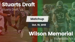 Matchup: Stuarts Draft High vs. Wilson Memorial  2018