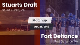 Matchup: Stuarts Draft High vs. Fort Defiance  2019