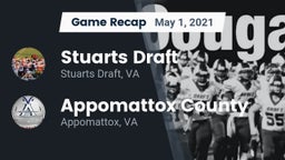 Recap: Stuarts Draft  vs. Appomattox County  2021