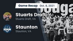 Recap: Stuarts Draft  vs. Staunton  2021