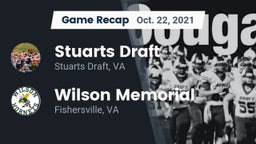 Recap: Stuarts Draft  vs. Wilson Memorial  2021