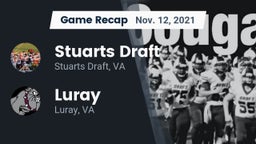 Recap: Stuarts Draft  vs. Luray  2021
