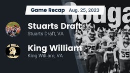 Recap: Stuarts Draft  vs. King William  2023