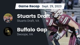 Recap: Stuarts Draft  vs. Buffalo Gap  2023