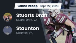 Recap: Stuarts Draft  vs. Staunton  2023