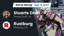 Recap: Stuarts Draft  vs. Rustburg  2023