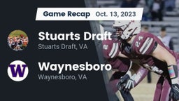 Recap: Stuarts Draft  vs. Waynesboro  2023
