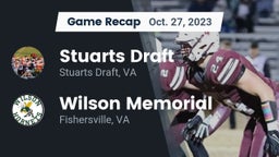 Recap: Stuarts Draft  vs. Wilson Memorial  2023
