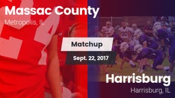 Matchup: Massac County High vs. Harrisburg  2017
